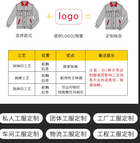 勞動布工作服價(jià)格