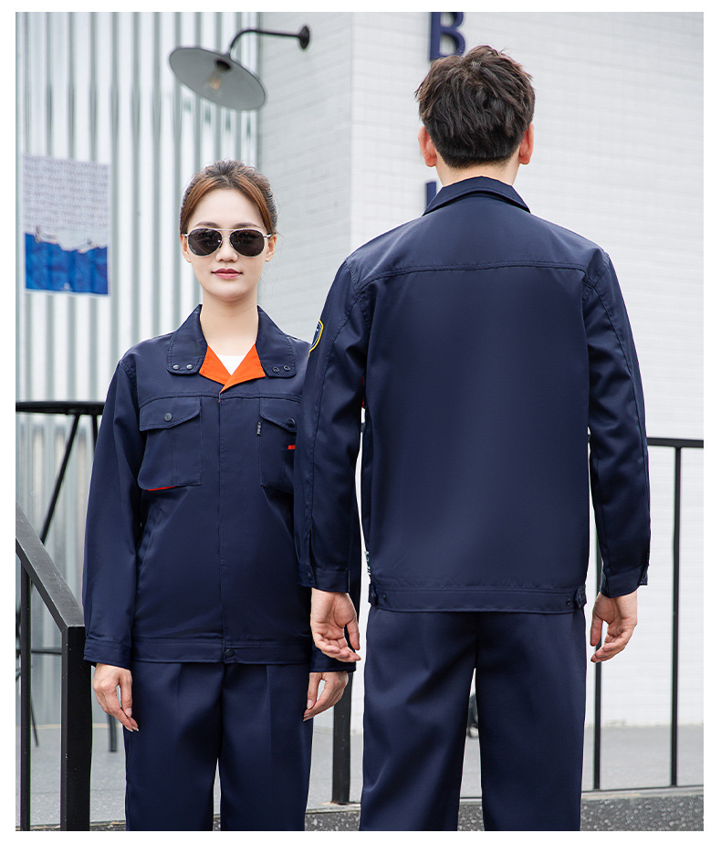 TZS13-15 恒漉防酸堿防靜電工作服套裝定制化工廠車間耐腐蝕硫酸定制勞保服(圖17)