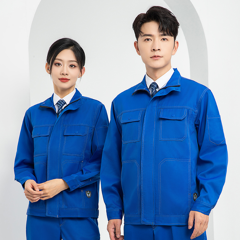 LJ-9701SF 春秋防酸堿防靜電工作服